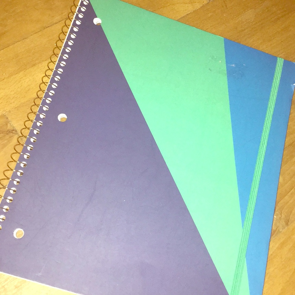 Yoobi notebook.